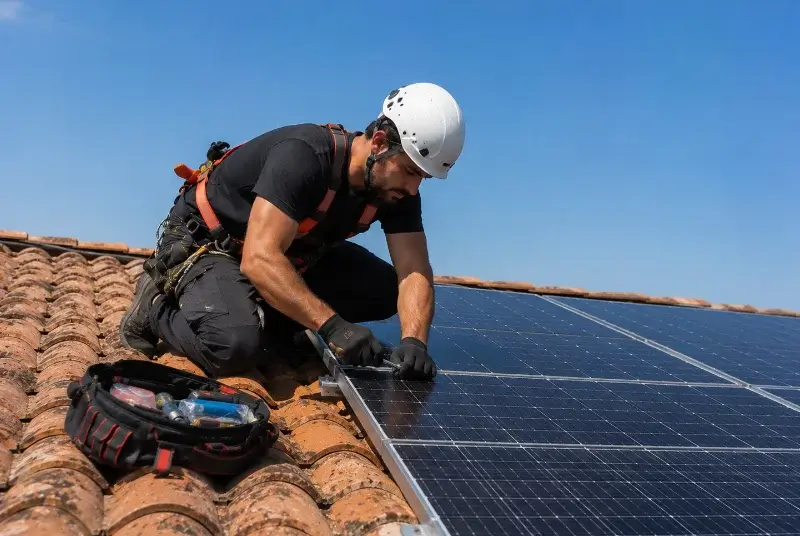 Maintenance et monitoring de panneaux solaires à Dahlenheim