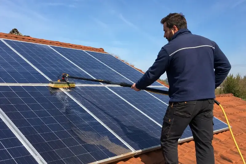 Nettoyage et entretien de panneaux solaires à Dahlenheim